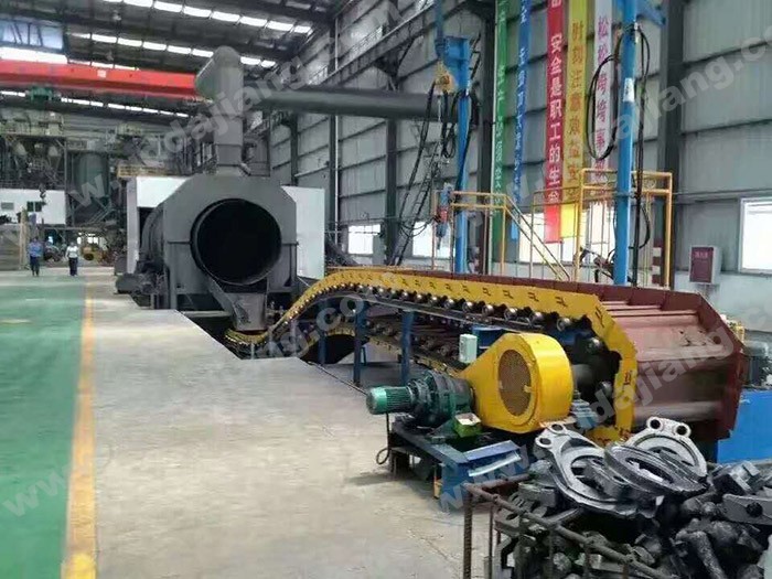 樹(shù)脂砂再生線